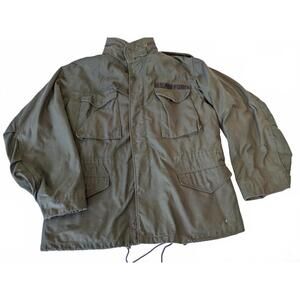 Vietnam War 1967 USA M-65 Field Coat Military Army Jacket L